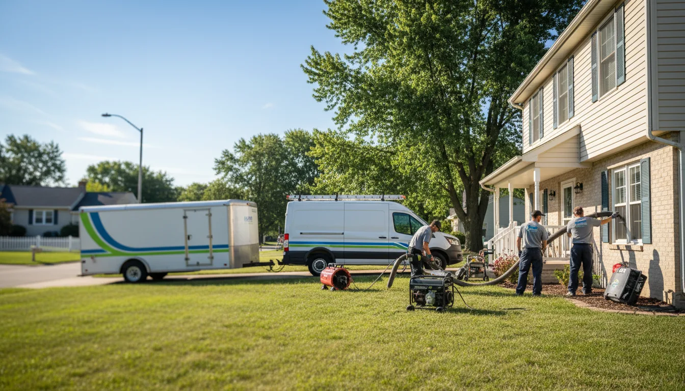 Flooded Basement Restoration And Cleanup With Repair in East Greenbush, NY near me